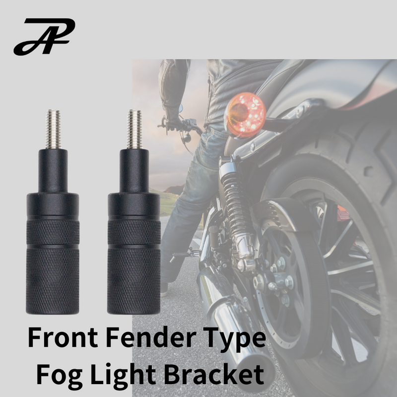 HYUGA Motorcycle Fog Light Auxiliary Lights with Horizontal Cutoff Line, Three Light Colors (White, Yellow), Simultaneous High and Low Beam, Multi-Mode Flashing, Independent Switch (Pack of 2)