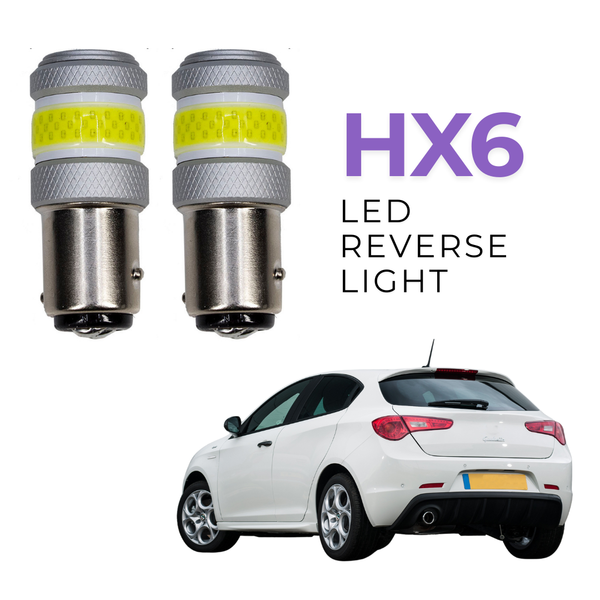 HX6 LED Reverse Light White 6000K fit for Alfa Romeo Giulietta Giulieta (Anti Hyper Flash)-(Pack of 2) (副本) Per-Accurate Incorporation