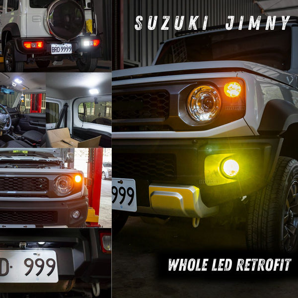 Suzuki Jimny LED Light Bulbs Replacement Package HYUGA LED BULB